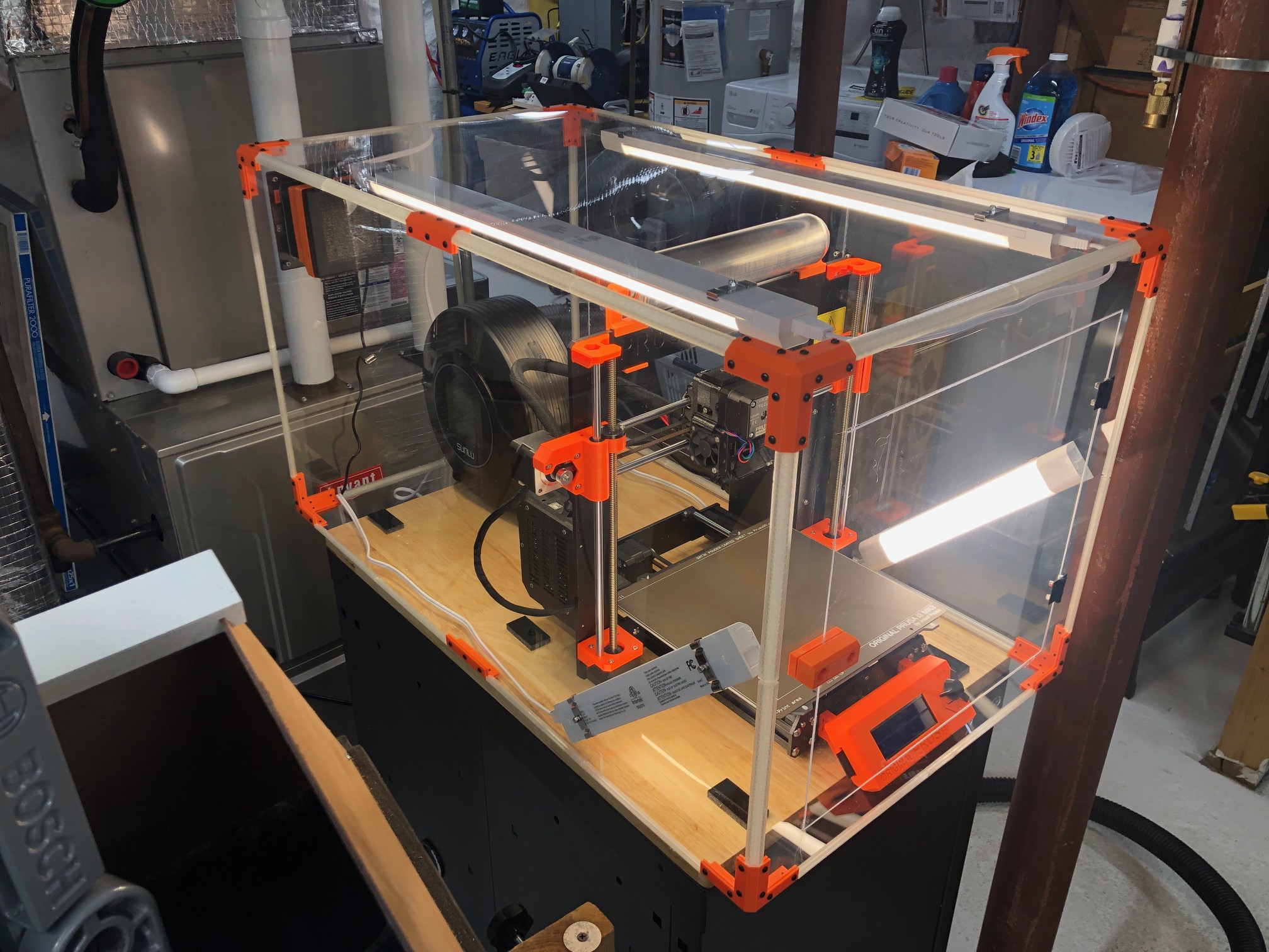 Custom 3D Printer Enclosure System by jrsone | Download free STL model ...