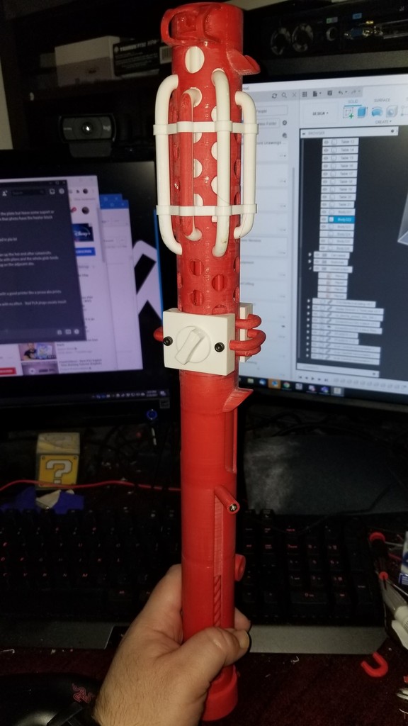 Custom Light Saber Hilt "The Junk Yard Saber"