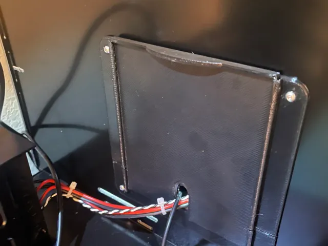 Next Gen Enclosure Side Vent (with hole for cables)