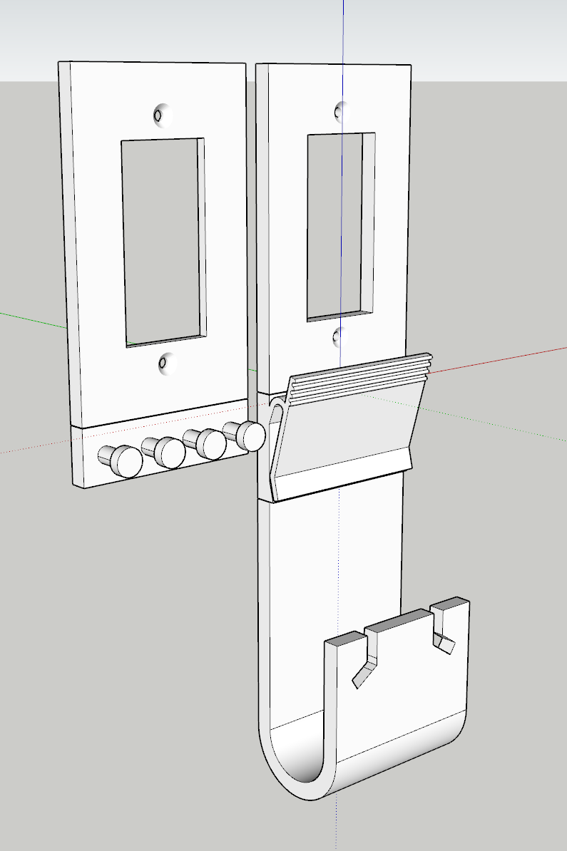 Modular Light Switch Cover by NAP | Download free STL model | Printables.com