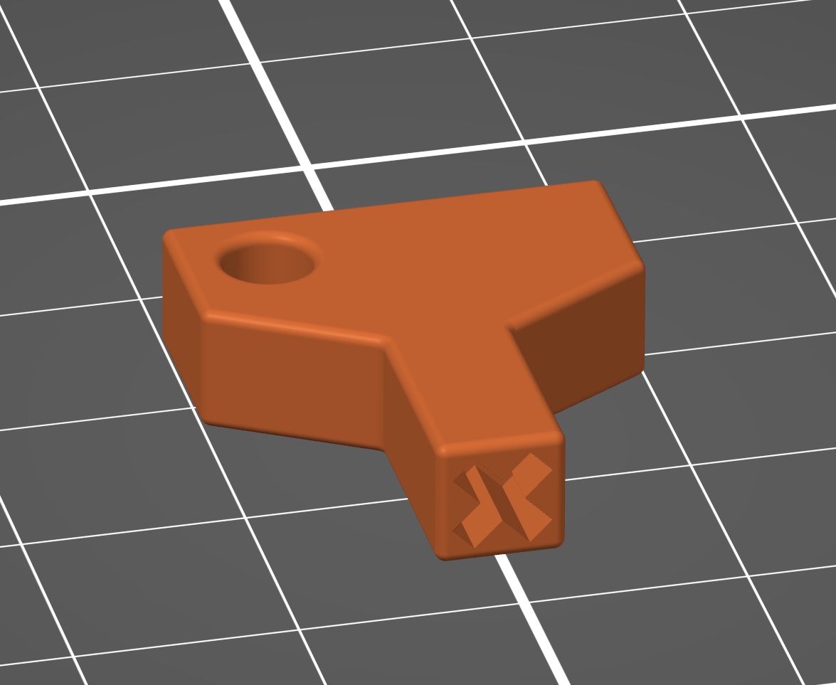 toilet paper key by Tritreg Download free STL model