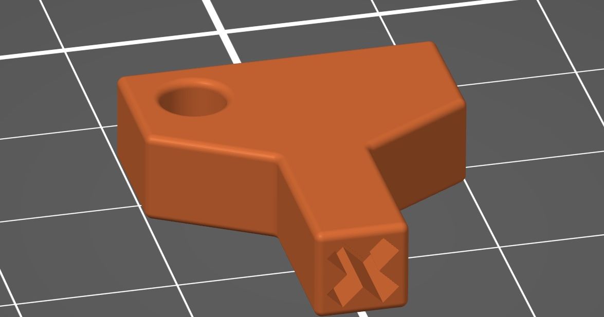 toilet paper key by Tritreg Download free STL model