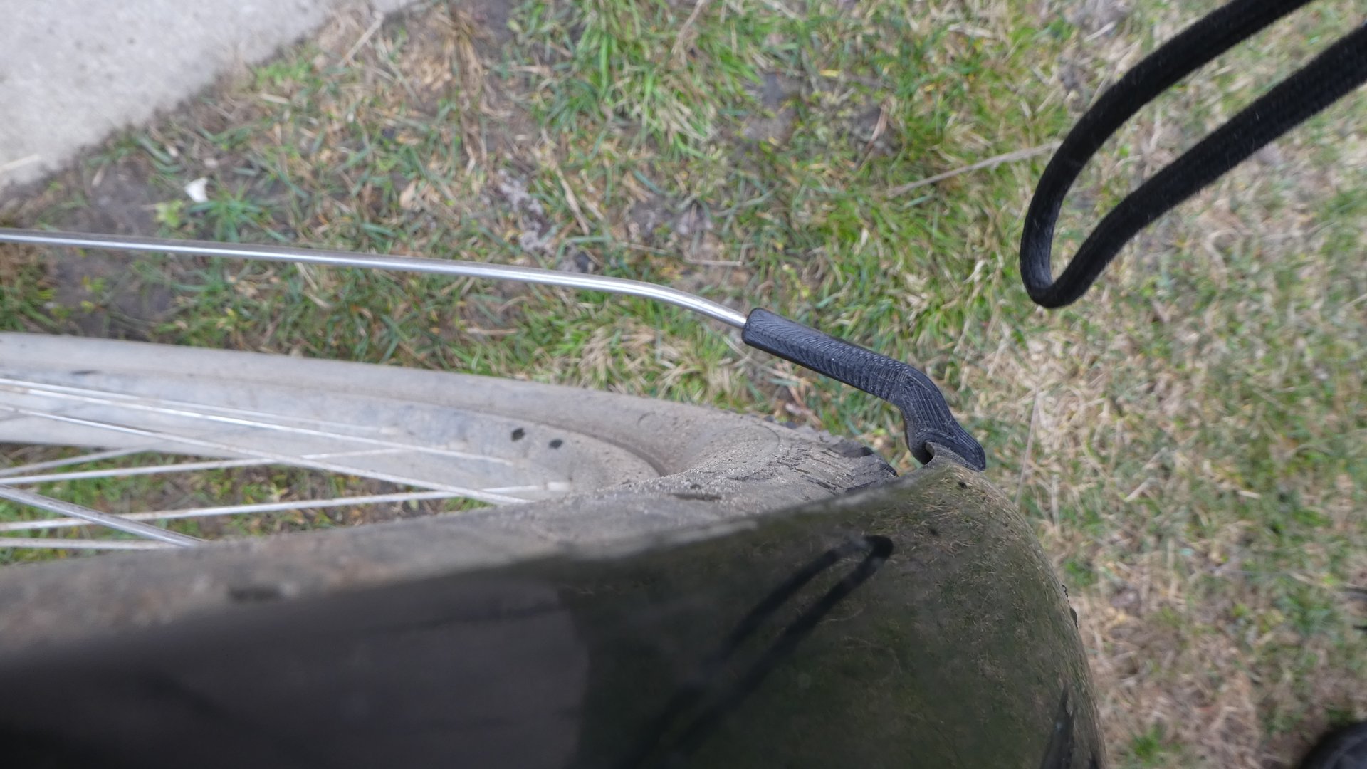 Bicycle fenders clips (bike mudguard mount) by Tol Download free STL model