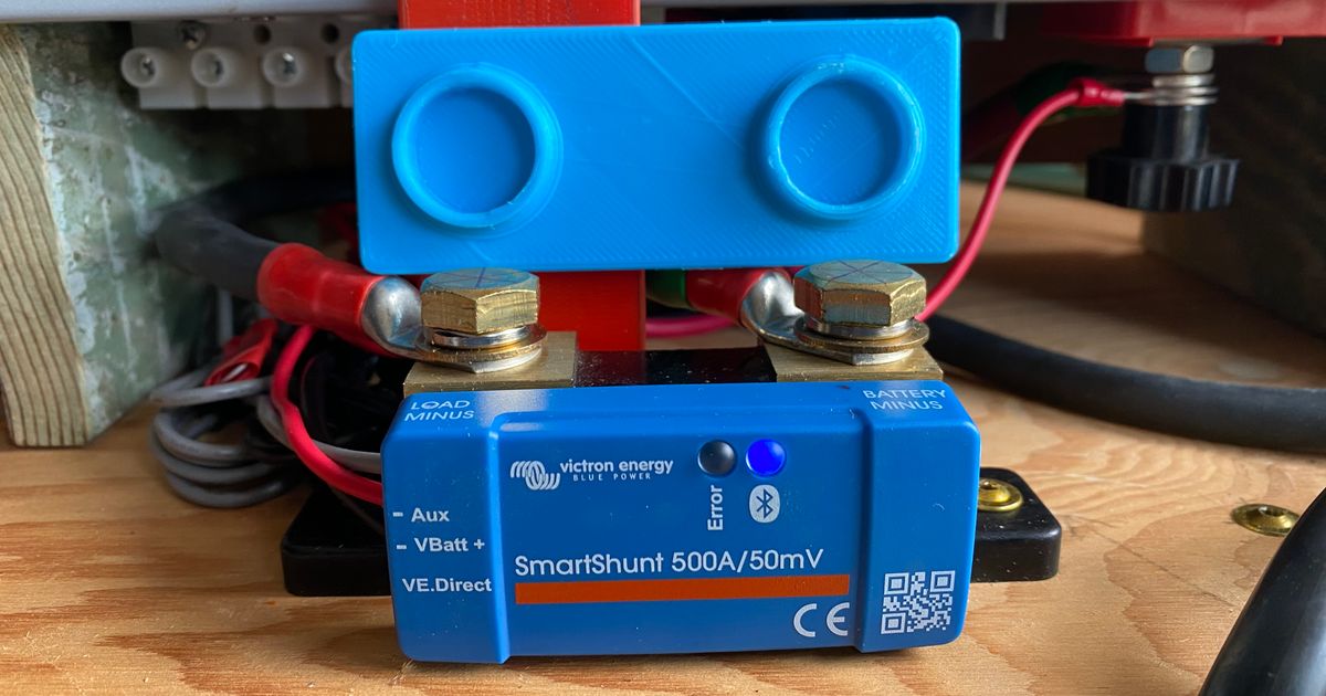 パーツ Victron Energy SmartShunt 500A Victron Smart Shunt Bluetooth Battery Monitor (500A) 84027