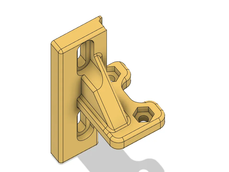 Sovol SV06 Inline BLTouch mount by ruthrsc, Download free STL model