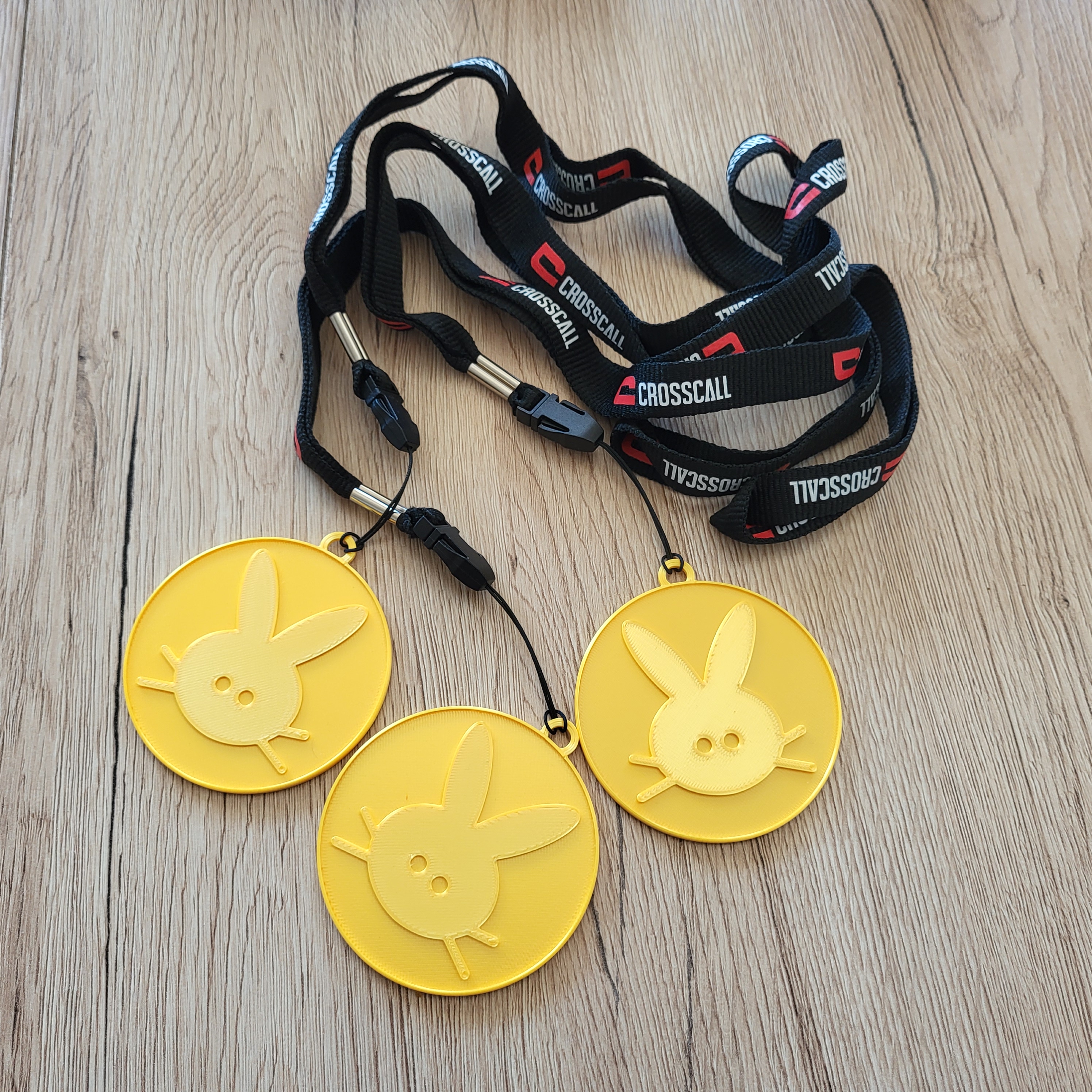 Rabbit medal ~ Médaille lapin