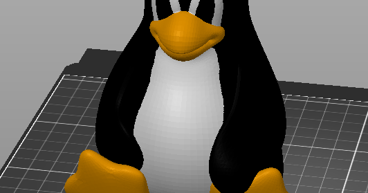 Tux mascot - MMU remix by Pubel | Download free STL model | Printables.com