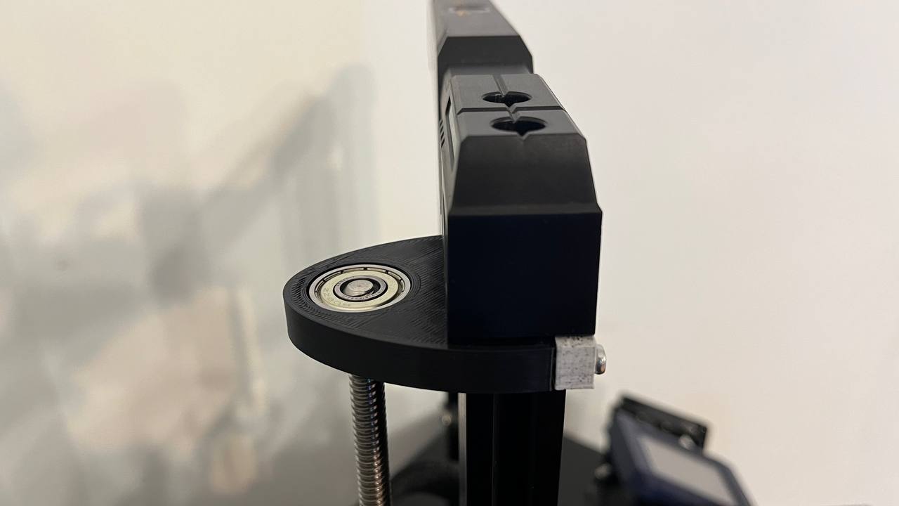 Anycubic Kobra Z Axis Stabilizer with 608zz Bearing and Custom Tag by