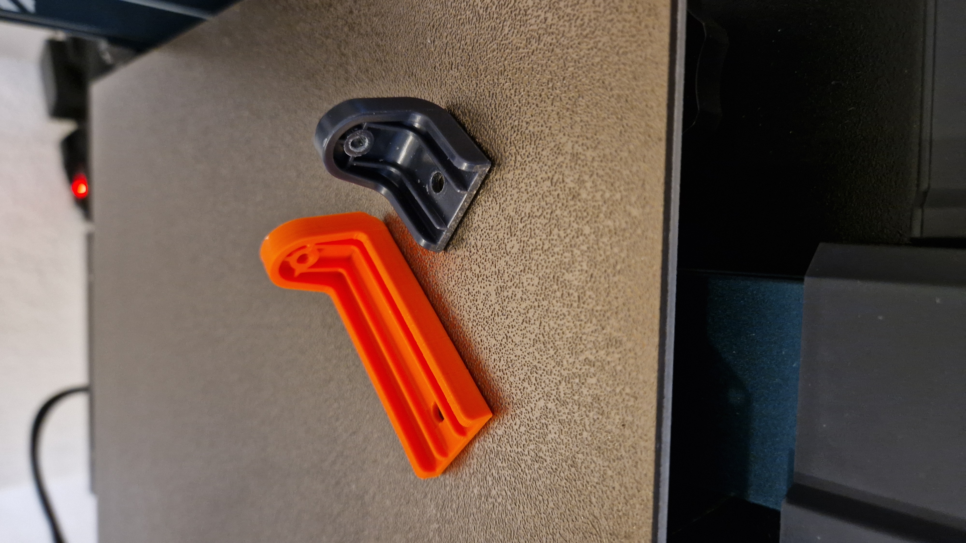 Elegoo Neptune 3 Pro and Plus, longer holder for filament sensor