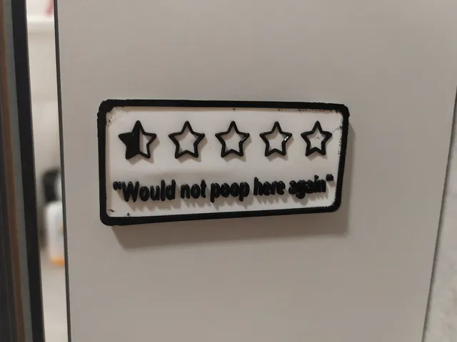 Would not poop here again
