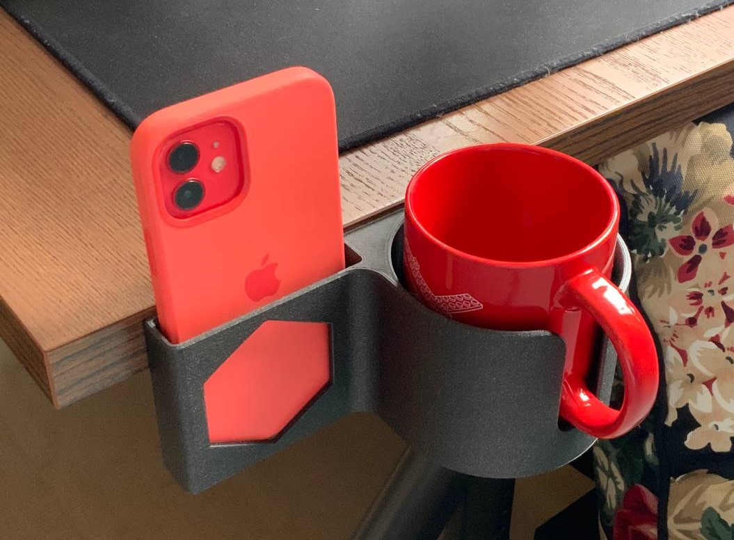 Bottle cup Phone Holder By FreddyZ Download Free STL Model bottle-cup-phone-holder-by-freddyz-download-free-stl-model