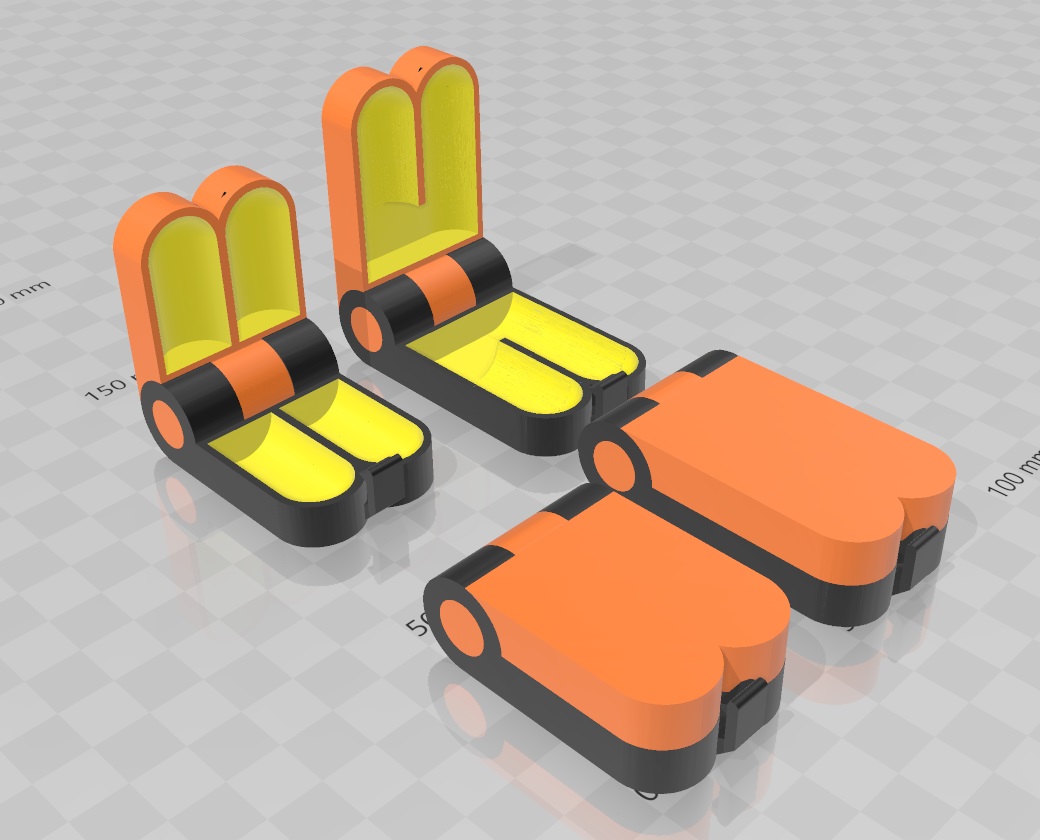 Miniatura 2 do modelo 3D Ear Plugs Easy Case