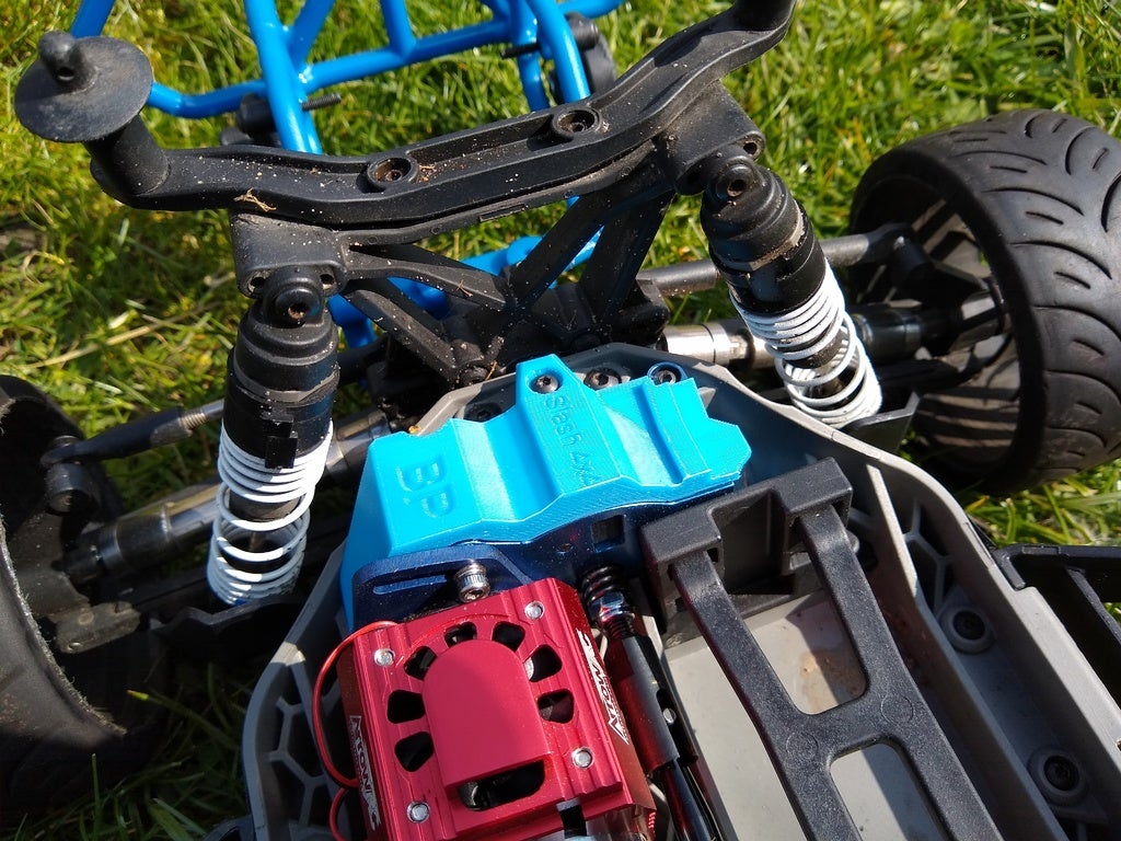 Traxxas Slash 4x4 LCG Gear Cover By Peter Broeders Download Free STL 