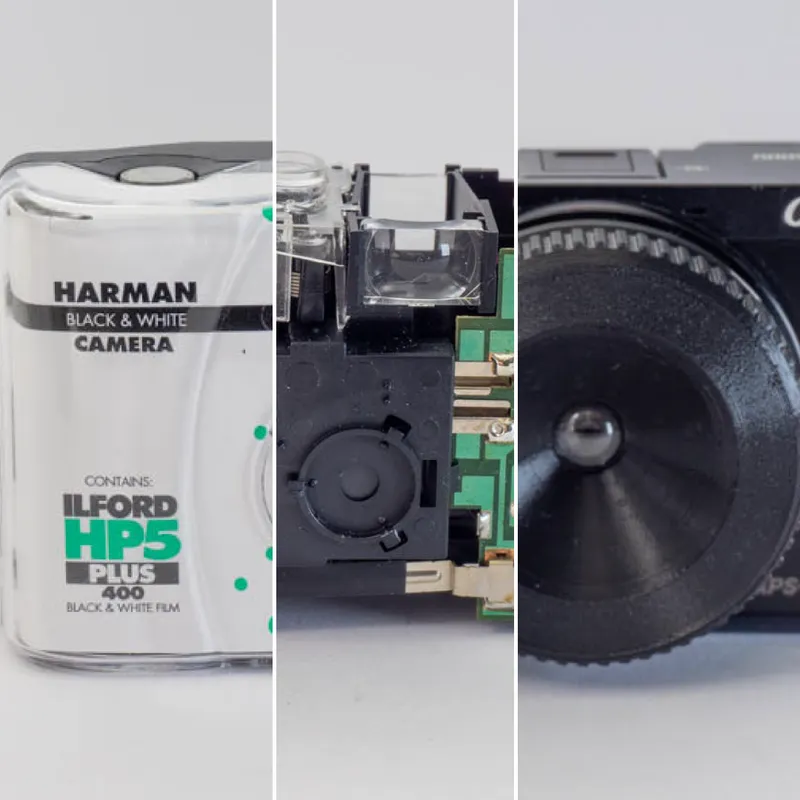 Kodak Funsaver Disposable Camera 35mm LENS ONLY for DYI Digital Camera Lens  