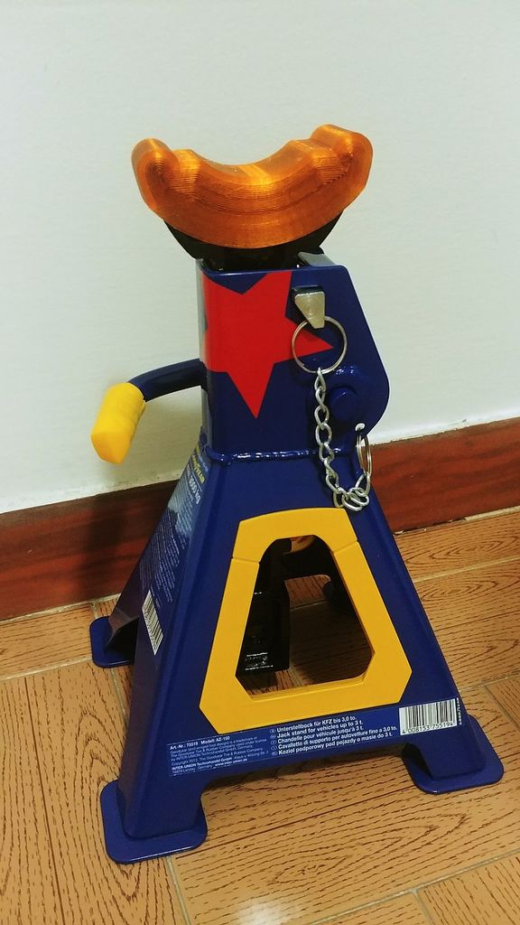 Goodyear Jack Stand Pad by RsX Download free STL model