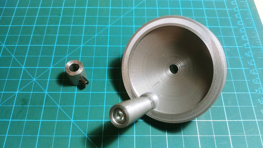 Mini Lathe Handwheel by RsX Download free STL model