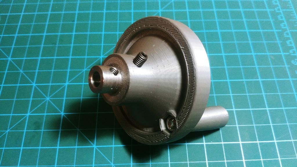 Mini Lathe Handwheel by RsX Download free STL model