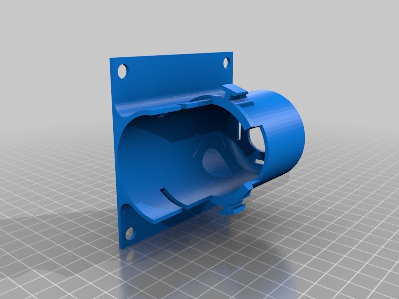 Hot glue gun horizontal/vertical mount Pegboard compatible by Albert