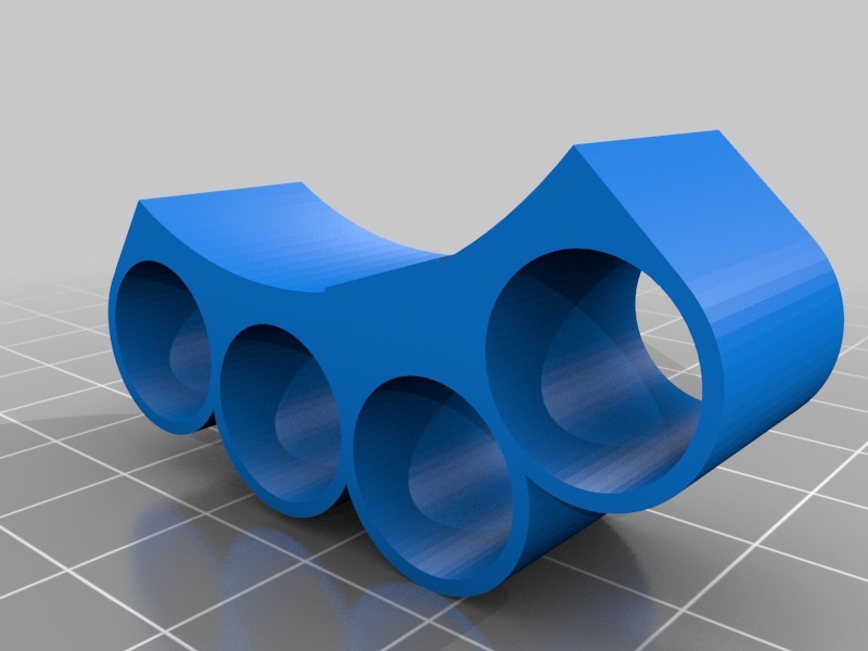 Hot glue gun horizontal/vertical mount Pegboard compatible by Albert