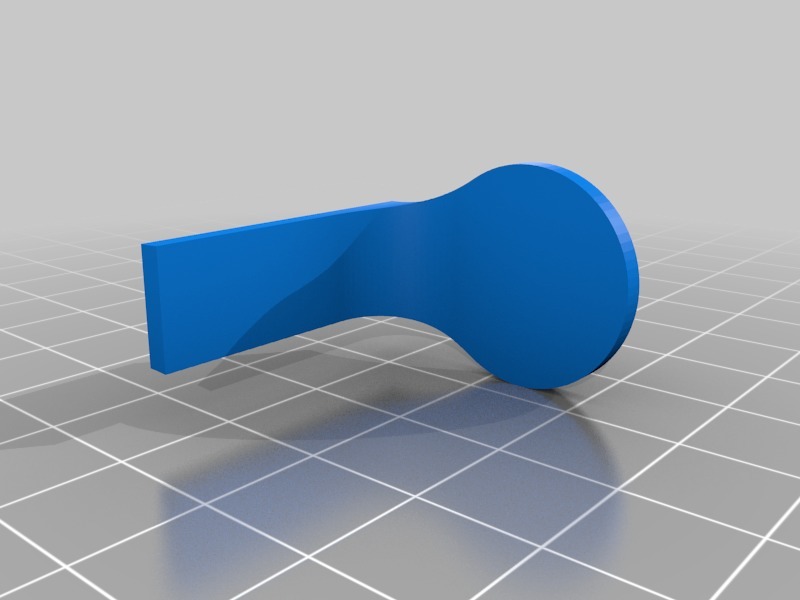 Hot glue gun horizontal/vertical mount Pegboard compatible by Albert