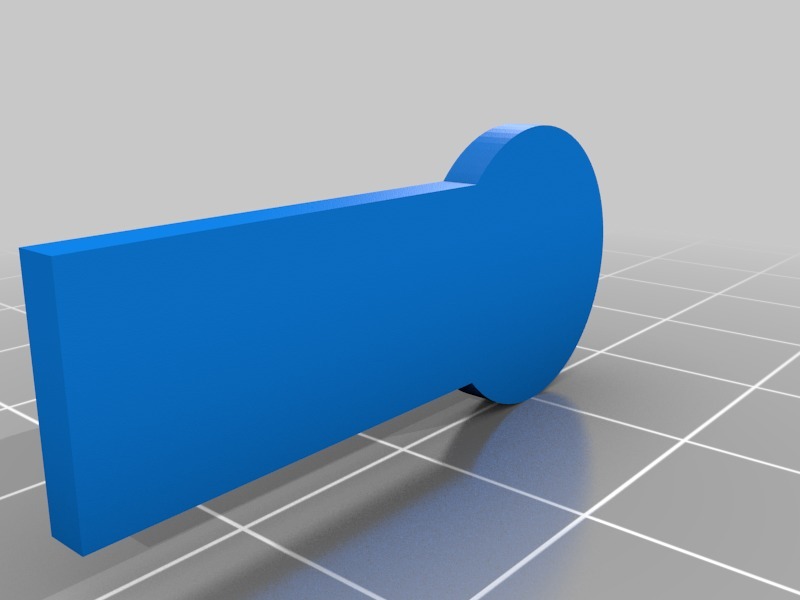 Hot glue gun horizontal/vertical mount Pegboard compatible by Albert