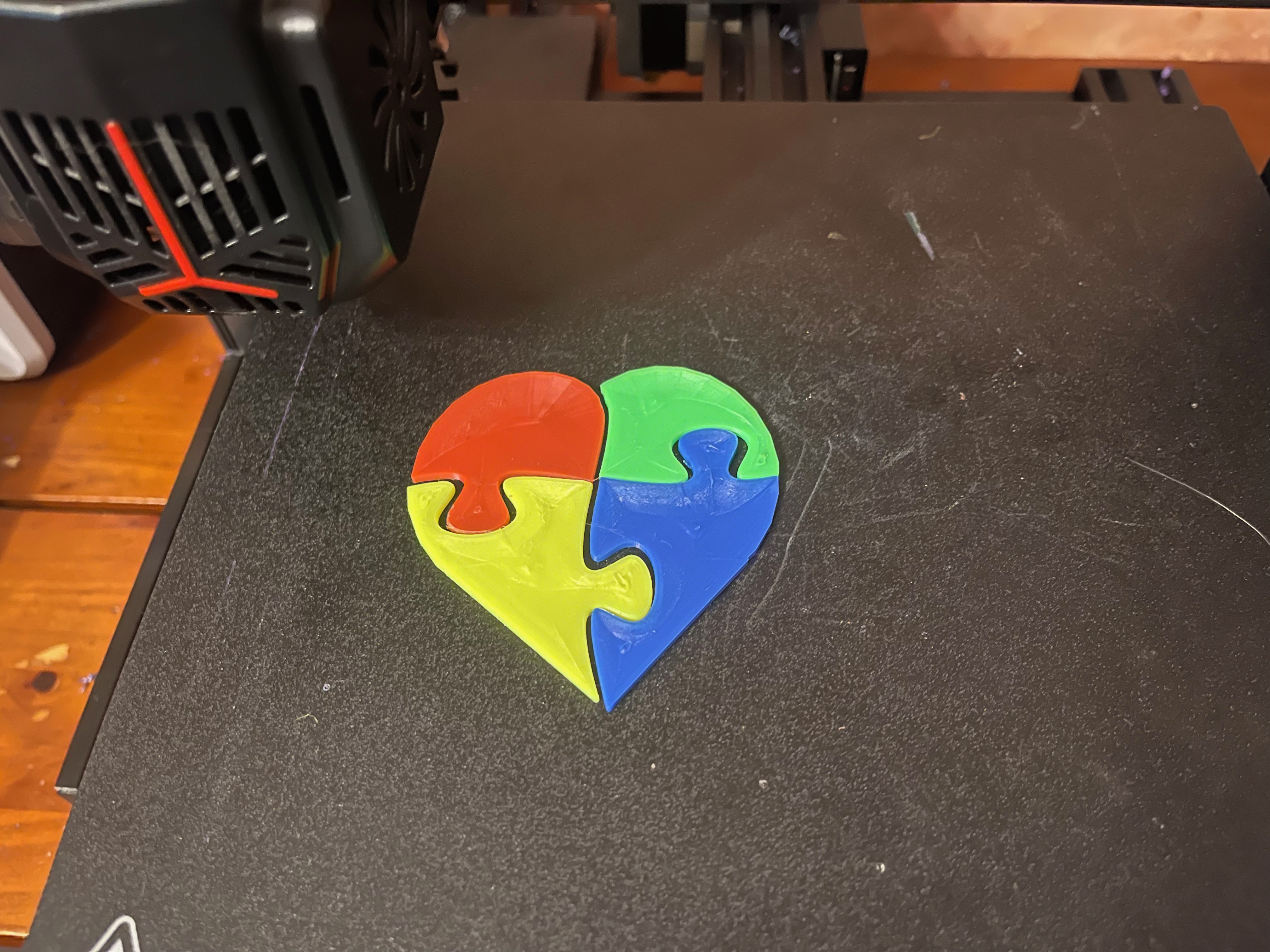 Puzzle Heart Autism Awareness