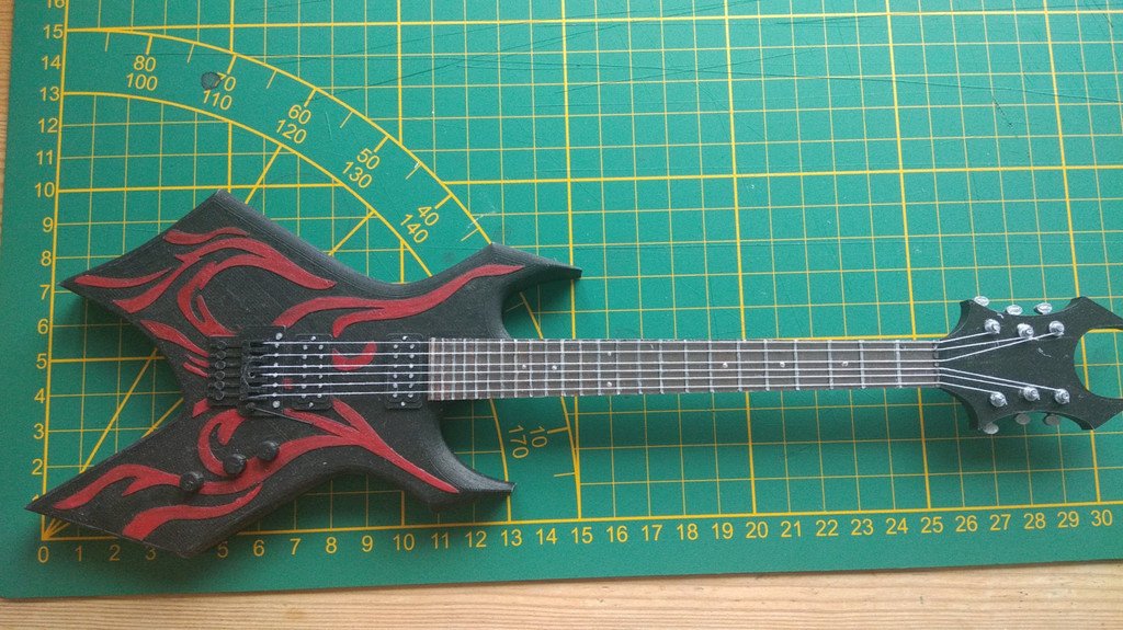 Bc Rich Warlock mini Guitar model
