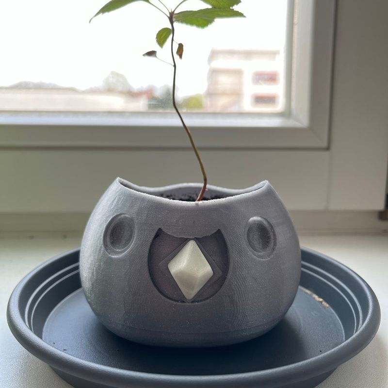 Slime Rancher Plort Statue Flowerpot by Sonniik | Download free