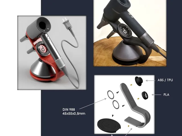 DYSON SUPERSONIC HAIR DRYER STAND WITH ATTACHMENT STORAGE