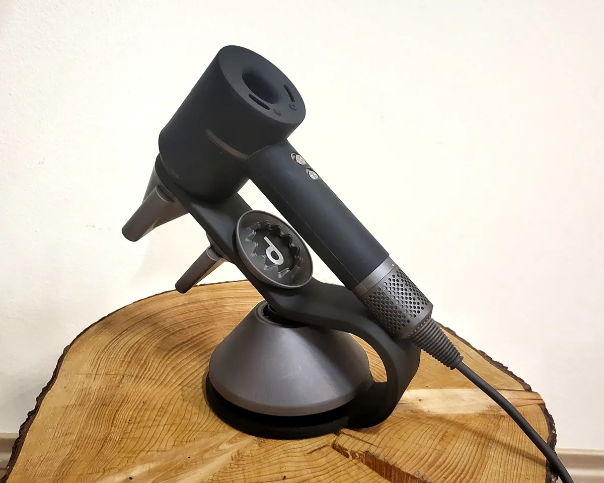 Dyson Supersonic™ hair dryer stand (Nickel/Black)