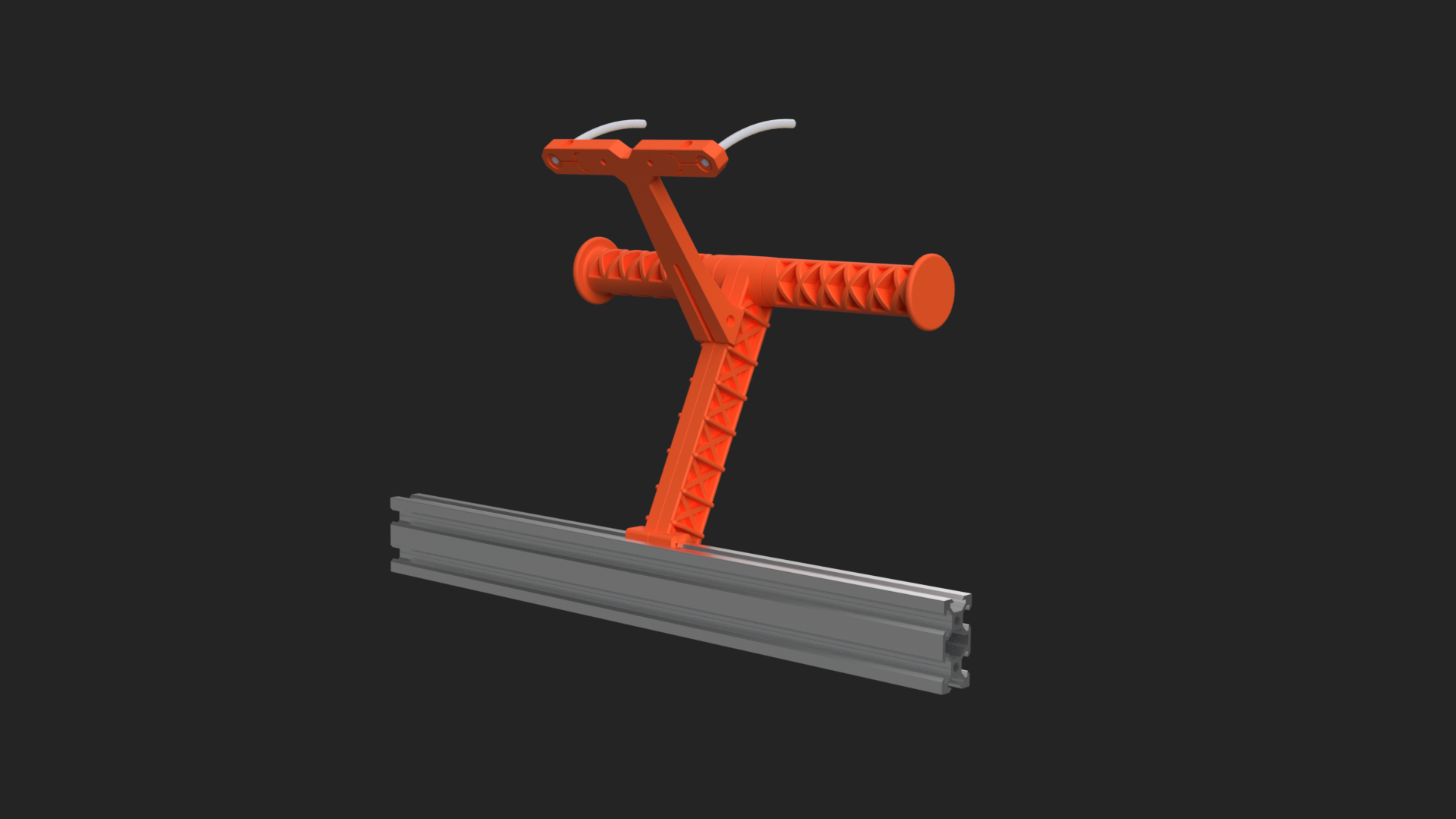 2-Spool holder (MK3S+ style) for 2040 profile