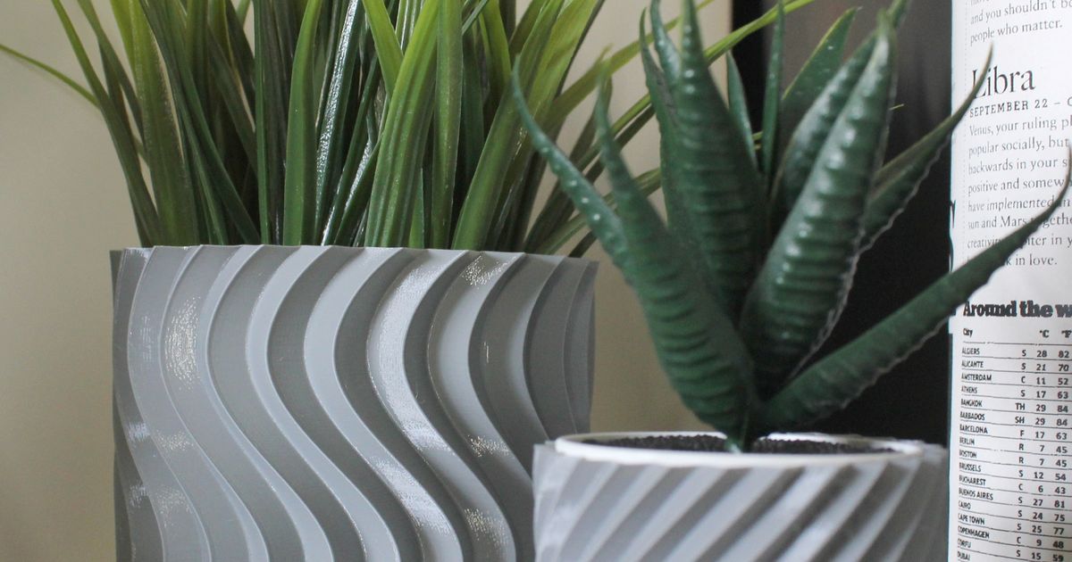 Small Ikea Planters wrappings by Alexandru C. Vernescu Download free