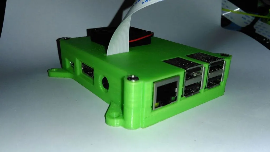 Raspberry Pi 3 Case by JordanHogetoorn | Download free STL model ...