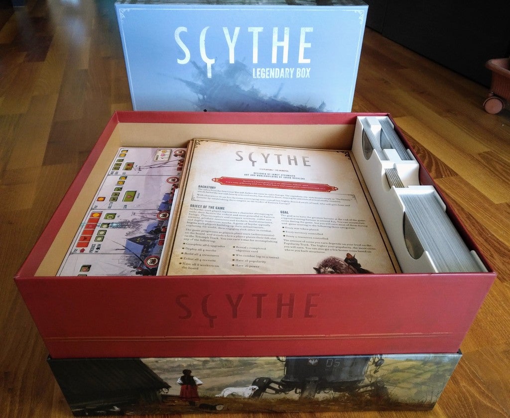 Scythe Legendary Box Organizer (all Expansions)