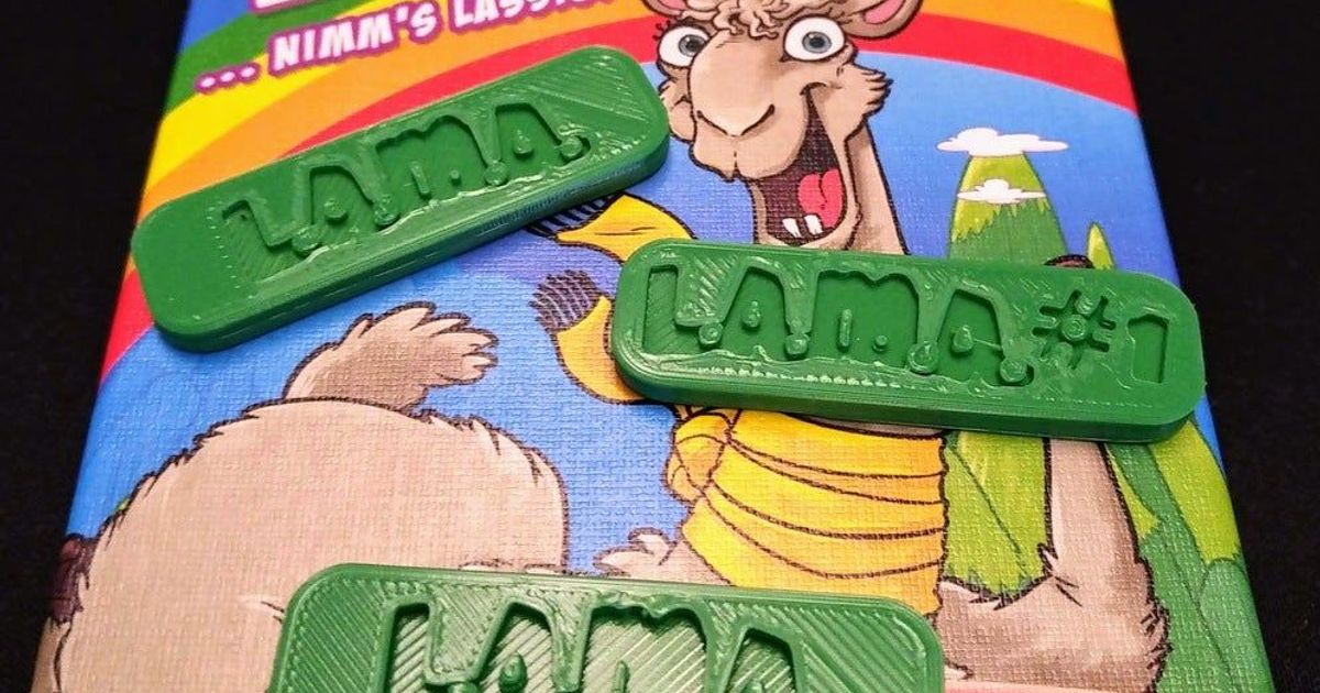 LAMA First Player Token by Fabmaszter | Download free STL model ...