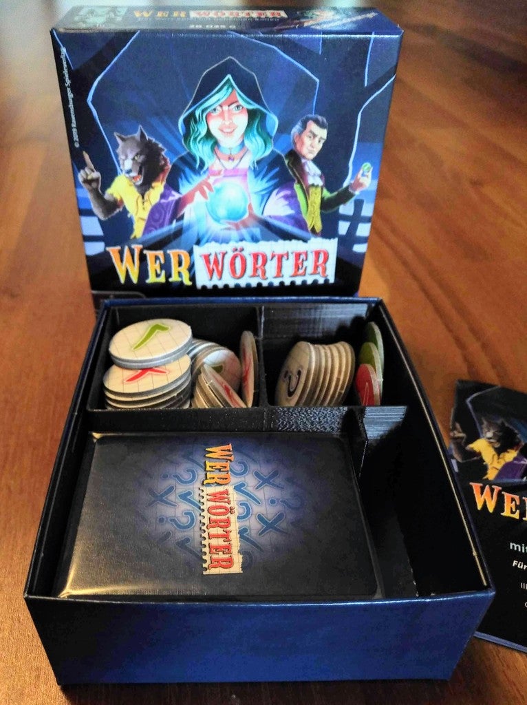 Werwörter (Werewords) Organizer by Fabmaszter | Download free STL model ...