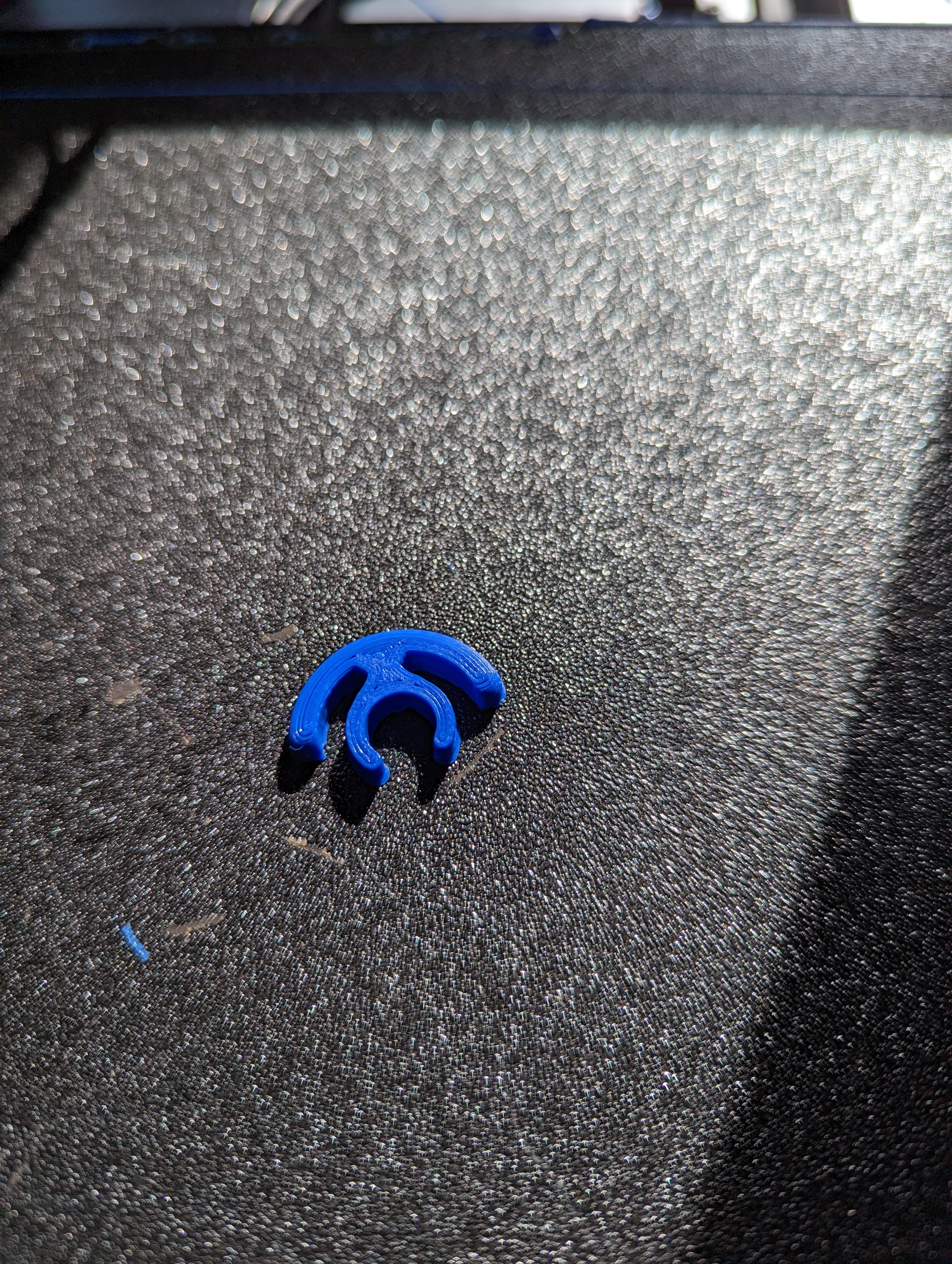 8mm Rod Positioning Clip with Friction Adjustment for Springy Spool Hubs