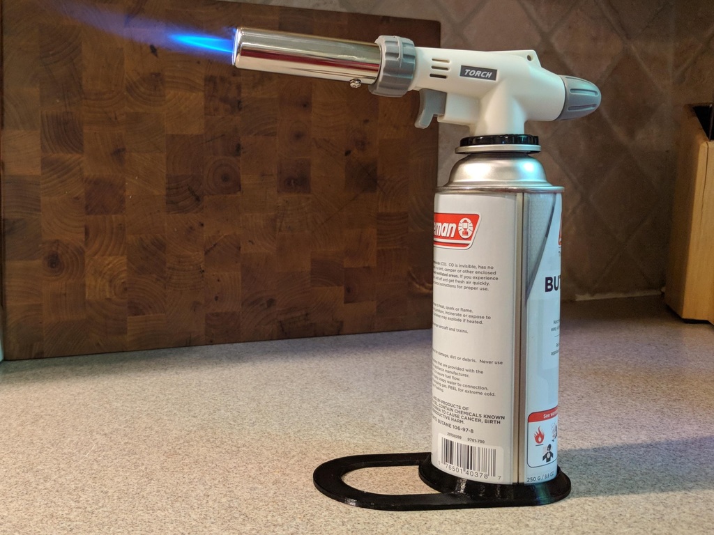 Butane Torch Base by lowside | Download free STL model | Printables.com