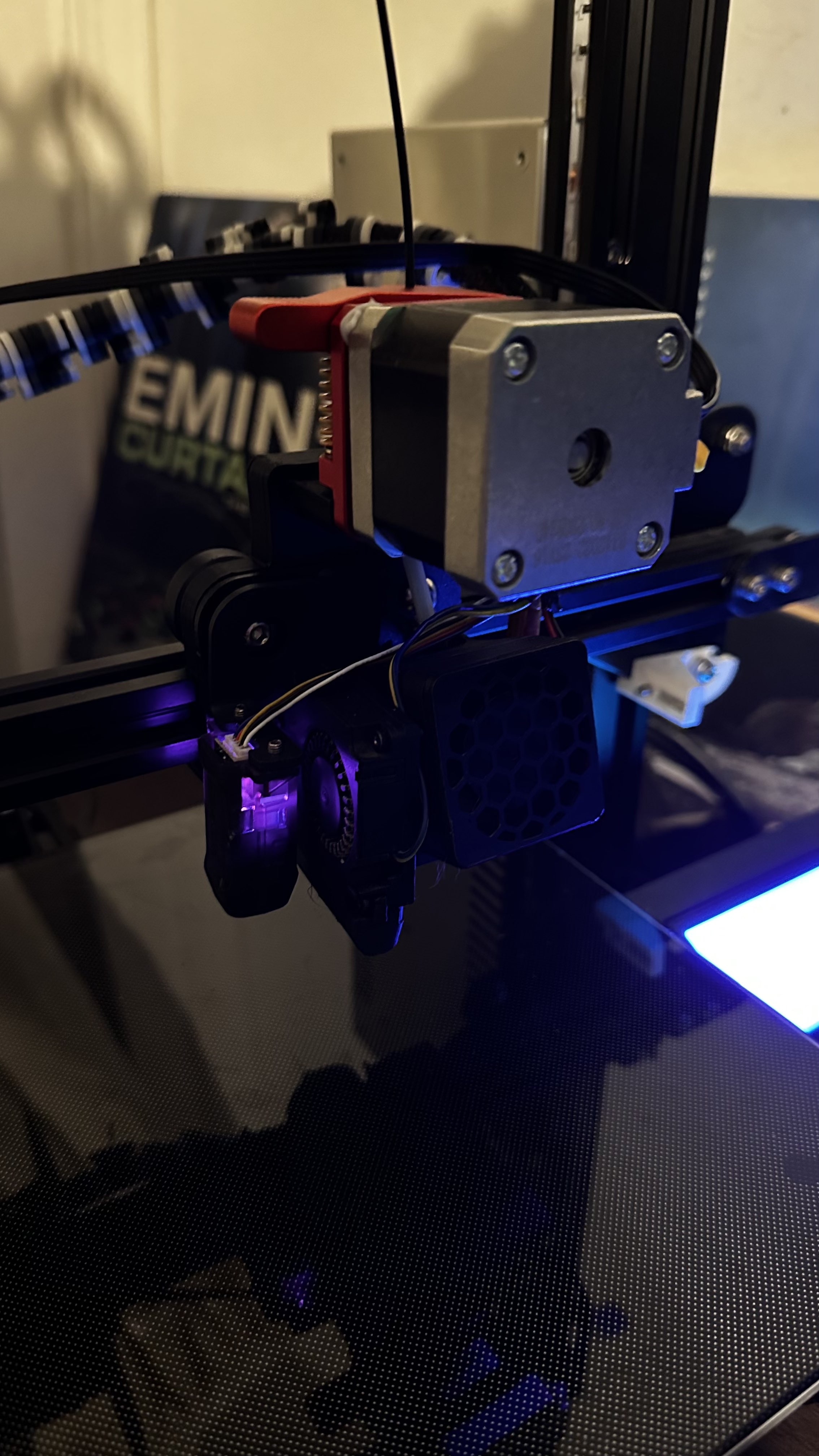 Ender 3 Direct Drive Adapter for Default Stepper Motor