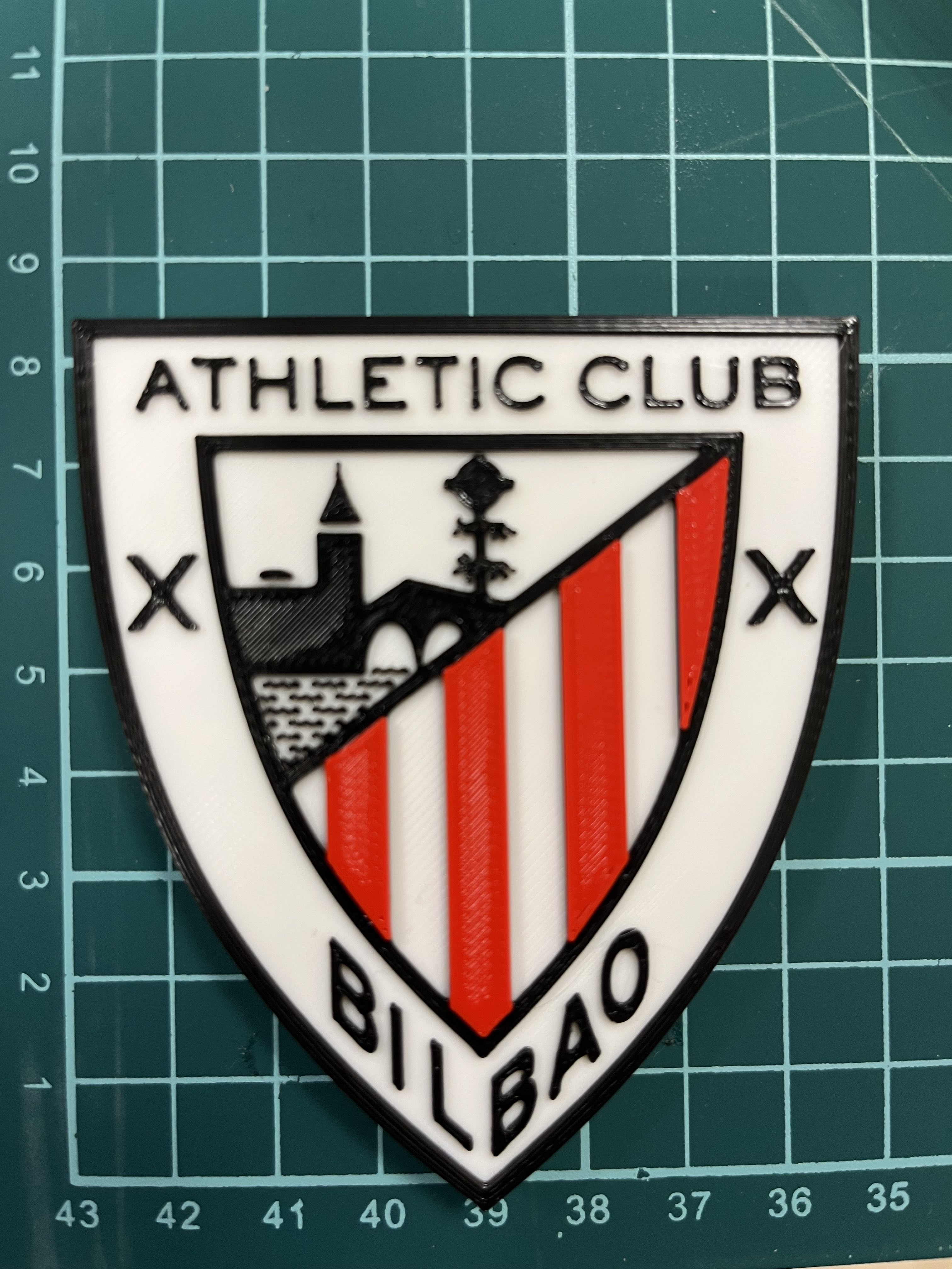 Escudo Athletic Club de Bilbao da BajoZero | Scarica il modello STL