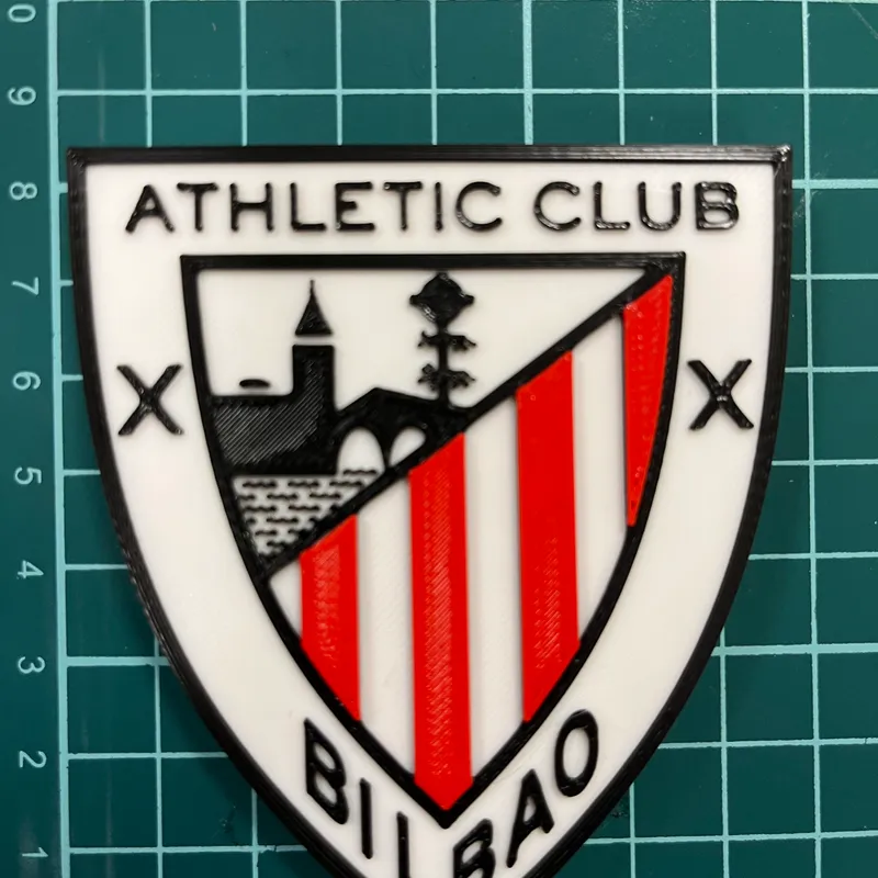 Archivo STL Llavero del Athletic Club de Bilbao 🔑・Objeto de impresión 3D  para descargar・Cults