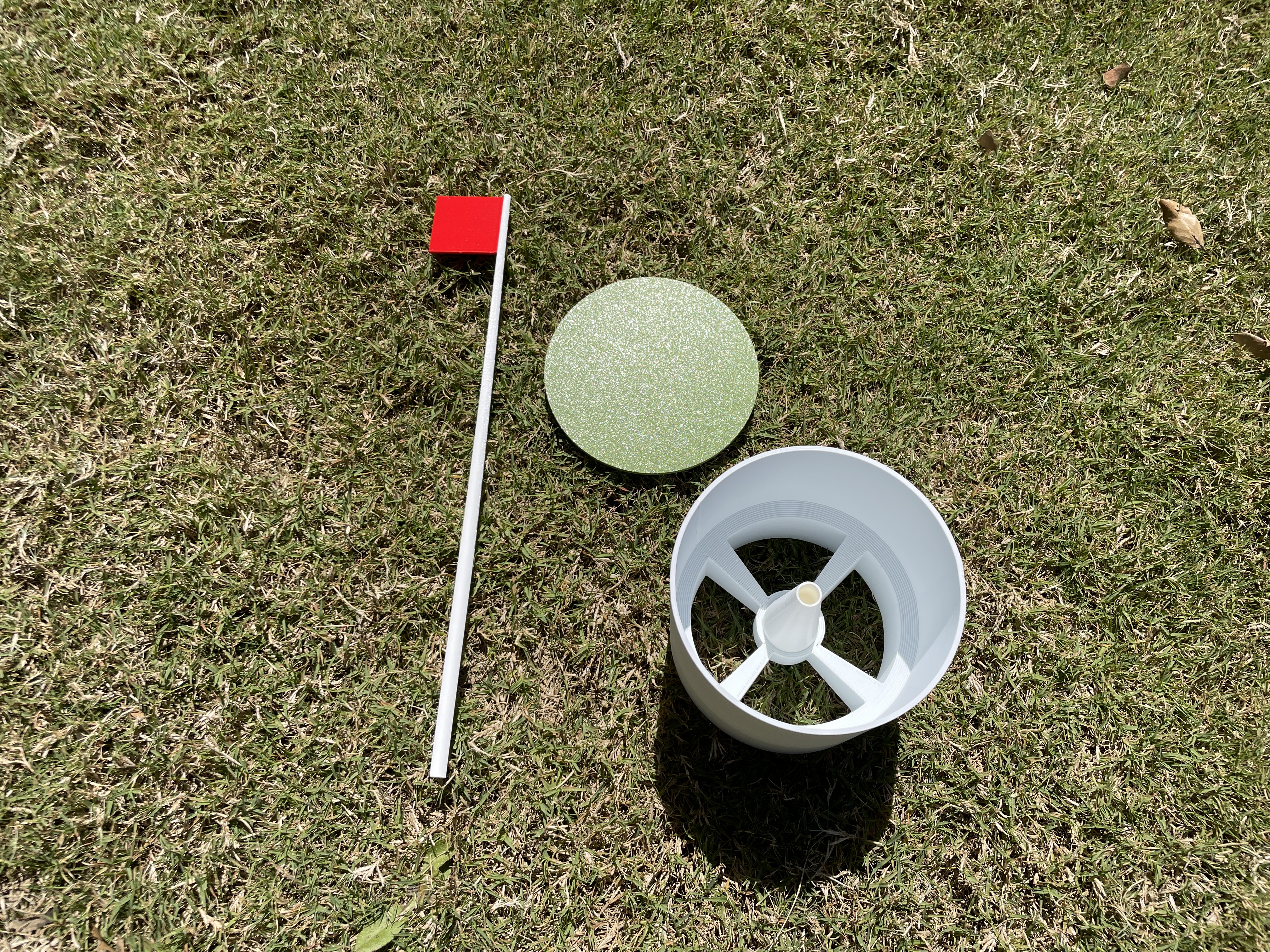 Gulf hole / Golf Loch