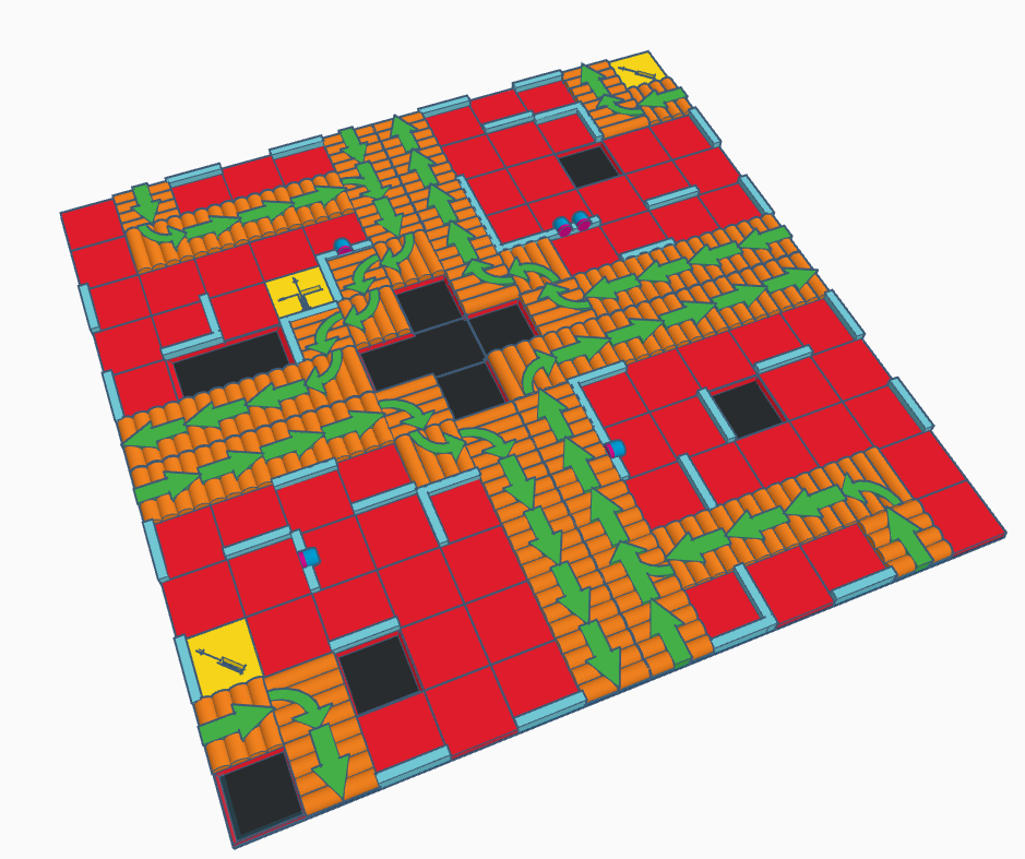 RoboRally Board: Cross