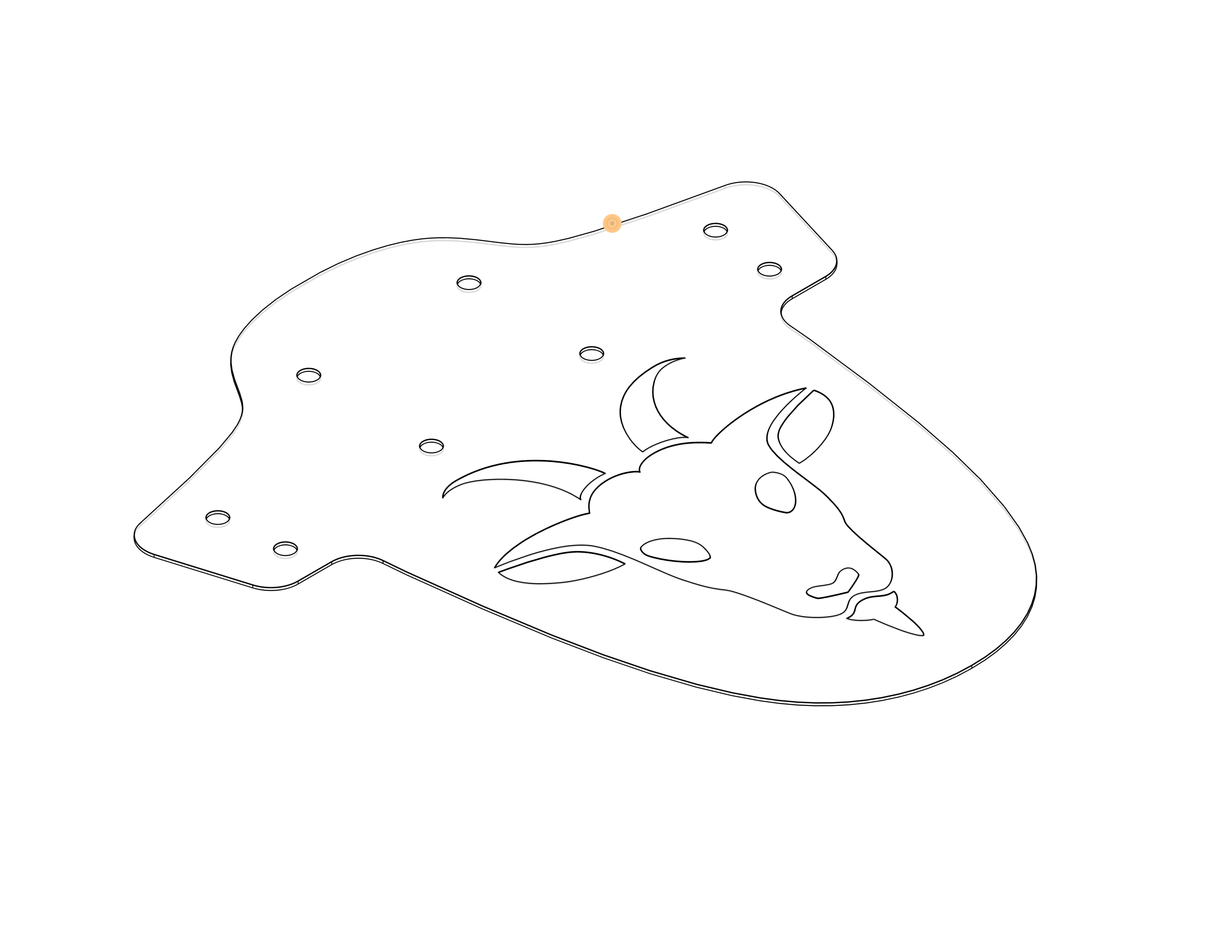 Gravel Bike goat Mudguard
