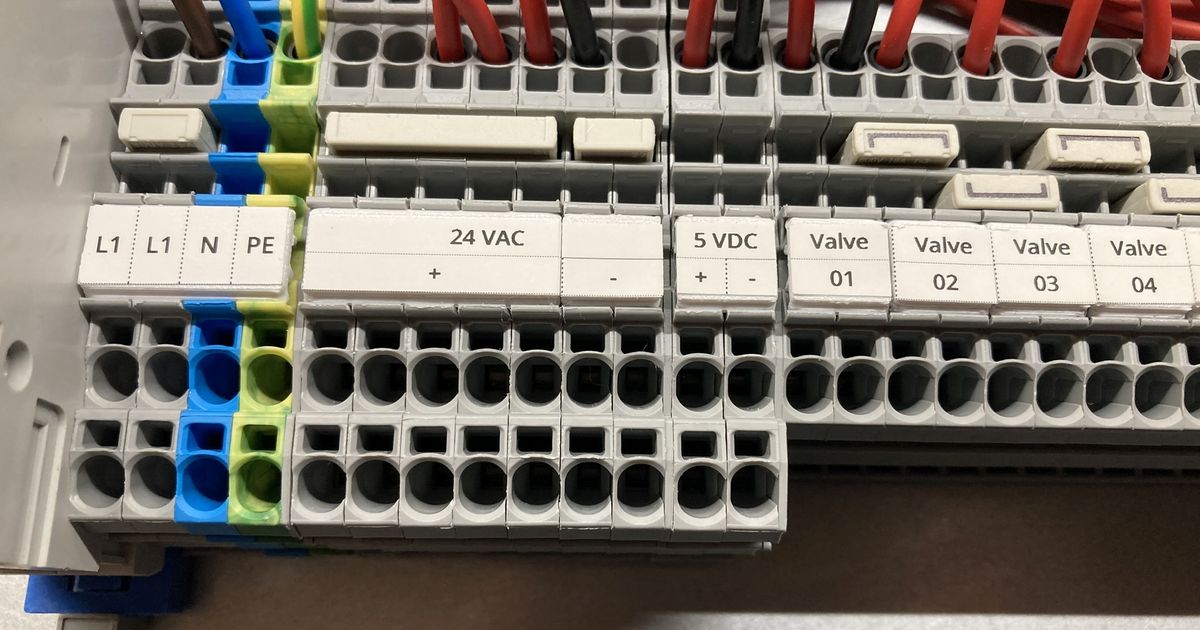 Wago Terminal Block Markings Wmb By Zach Download Free Stl Model Printables Com