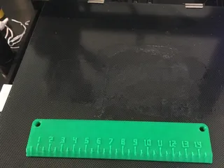 Simple ruler by Jobis | Download free STL model | Printables.com