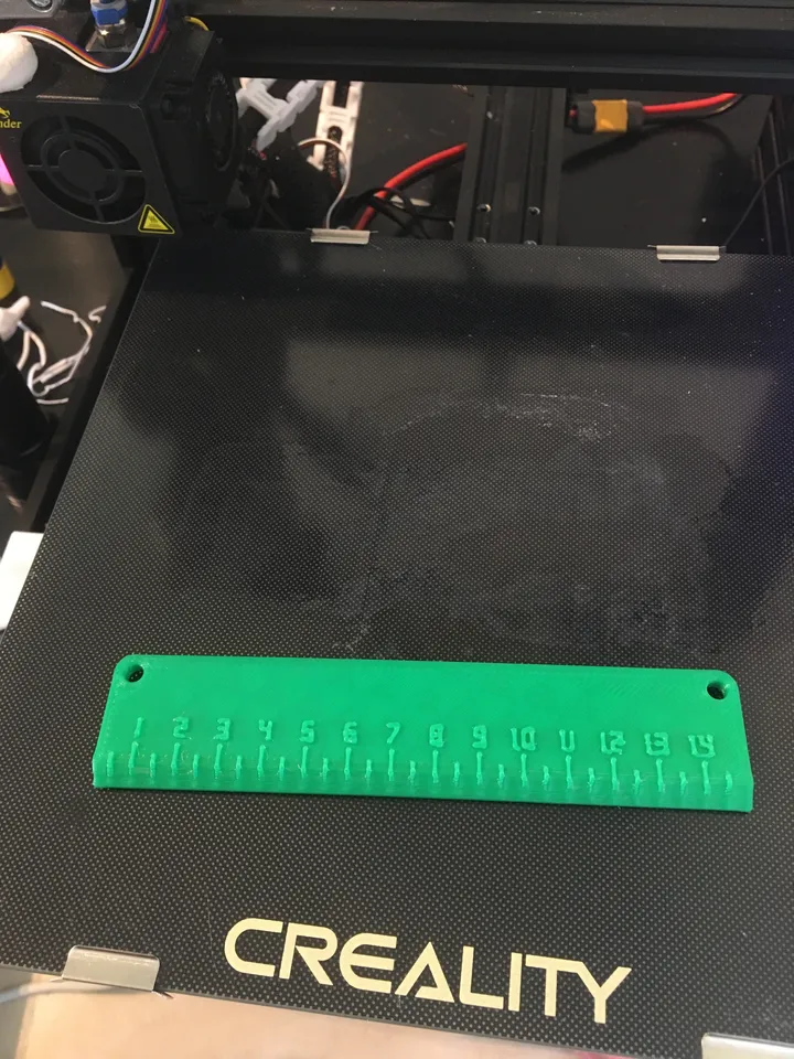 Simple ruler by Jobis | Download free STL model | Printables.com