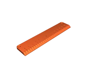 Simple ruler by Jobis | Download free STL model | Printables.com