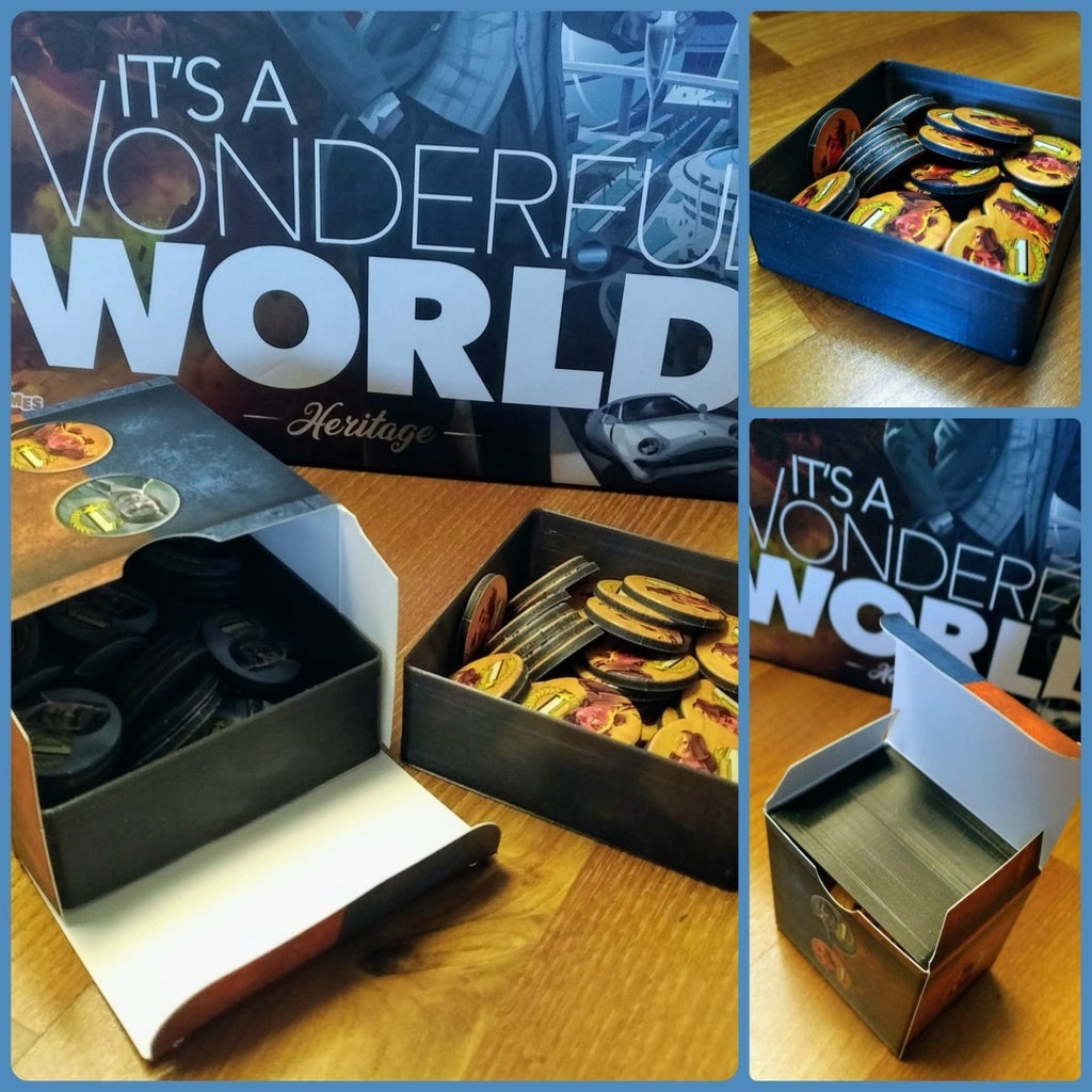 It's a Wonderful World Token Boxes