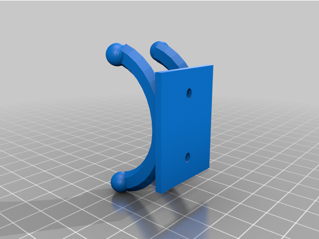 Runner guide / clip for sliding wardrobe doors
